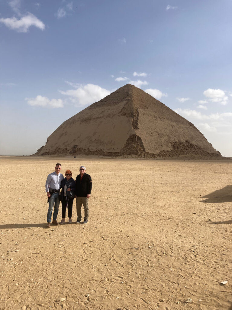 Pyramide rhomboïdale - Dahchour Le Caire Visite extraordinaire